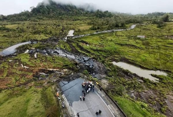 Instituto Nacional de Vías (Invías) declaró emergencia por deslizamiento en El Carare