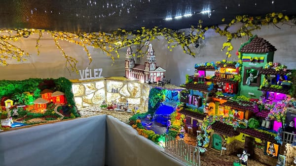 Floridablanca alista el pesebre dulce más grande de Colombia