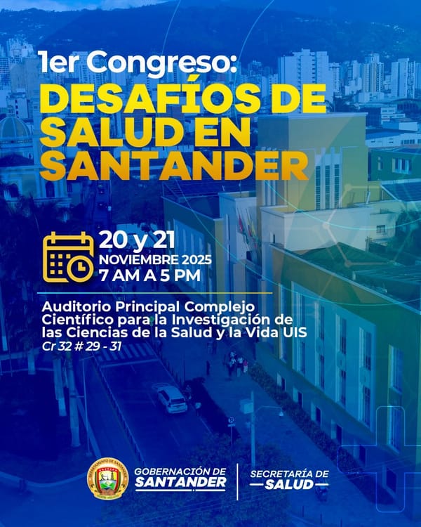 Santander anuncia su primer Congreso “Desafíos de Salud”