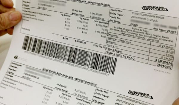 Rebajas por pronto pago el mayor incentivo para los bumangueses