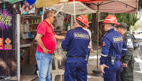 Ocho quemados con pólvora fue el balance final de las festividades en Barrancabermeja