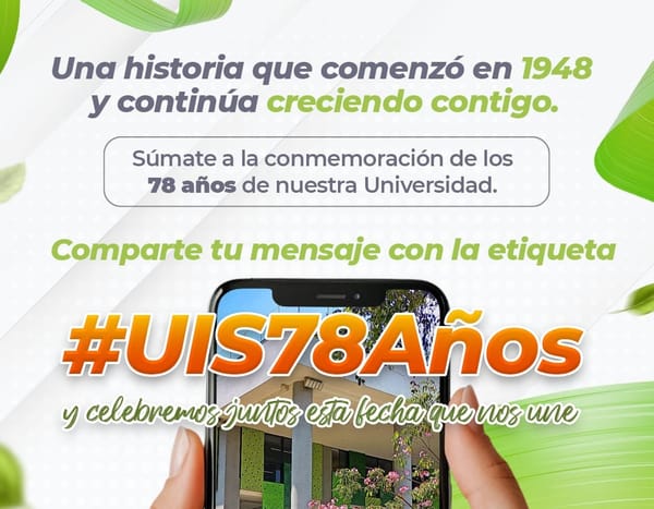 78 años de la UIS en las redes sociales