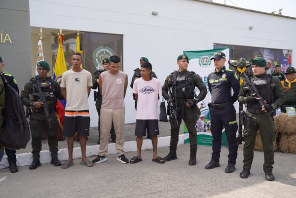 Captura de tres presuntos responsables del doble homicidio de Nancy Valderrama y su Hijo imagen de la publicación