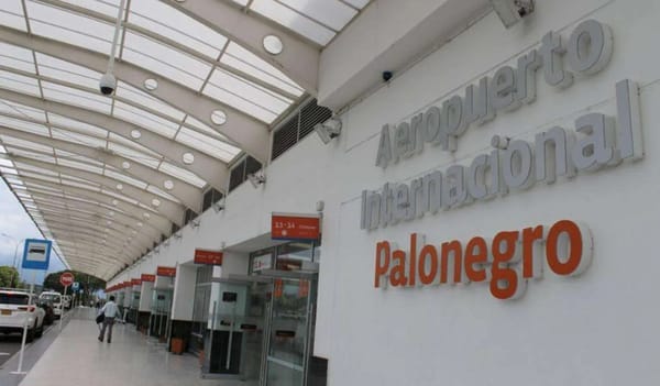 Aeropuerto Palonegro cerrado hasta nueva orden por bloqueos del paro por el catastro