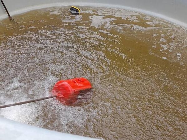 Barichara toma agua fétida y con color indescriptible imagen de la publicación