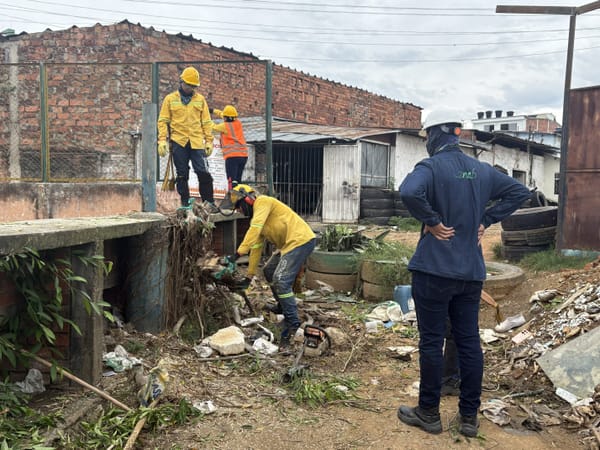 Cincuenta toneladas de desechos retirados del barrio 12 de Octubre