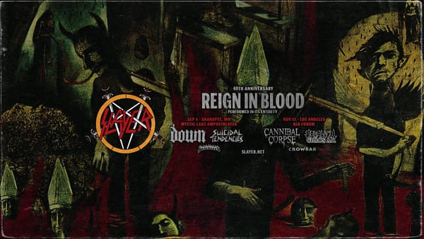 Slayer regresa a Colombia para celebrar los 40 años de ‘Reign In Blood’