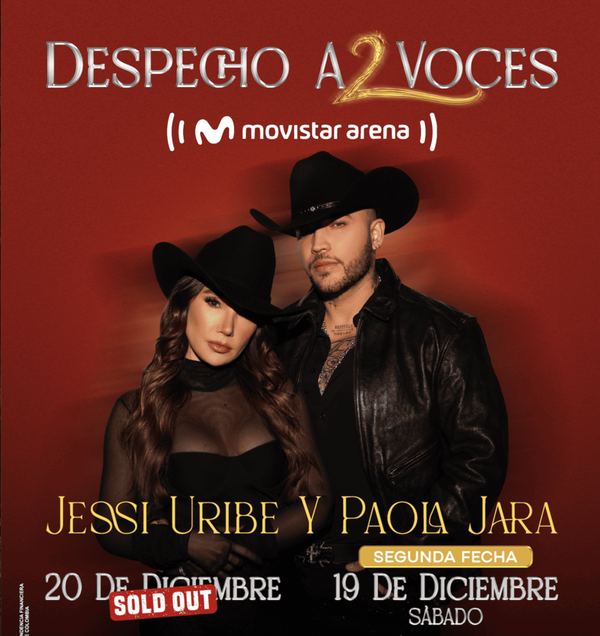 Jessi Uribe y Paola Jara anuncian nueva fecha de “Despecho a 2 voces”