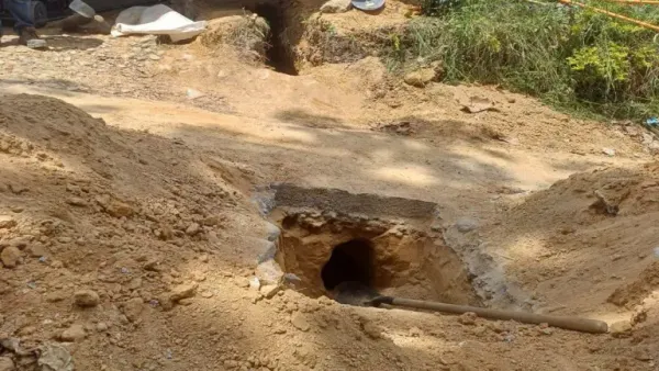 Excavaban para instalar gas y encontraron una macabra sorpresa: dos cuerpos fueron hallados en Piedecuesta