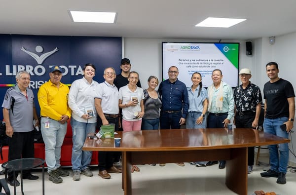 Taller de café en Casa del Libro Total Bucaramanga