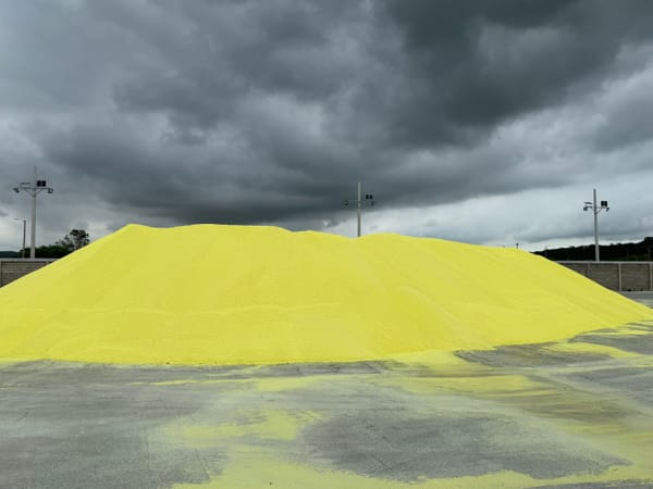 Despachadas primeras toneladas de azufre sólido en nuevo negocio internacional de Ecopetrol