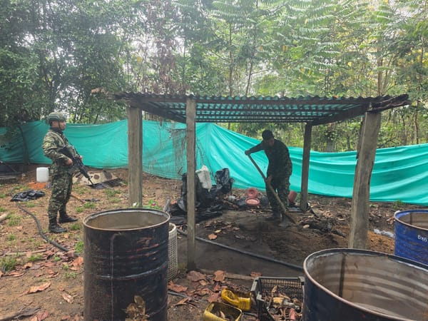 Otra 'cocina' del ELN que cae y se afectan las finanzas de ese grupo criminal