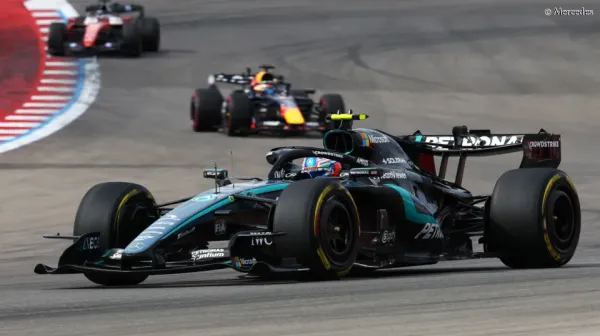 Kimi Antonelli quedó a dos puntos del título de la Fórmula 1: así están los campeonatos tras el GP de Estados Unidos