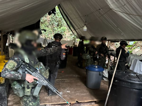 Destruida 'cocina' que producía cuatro toneladas de coca al mes