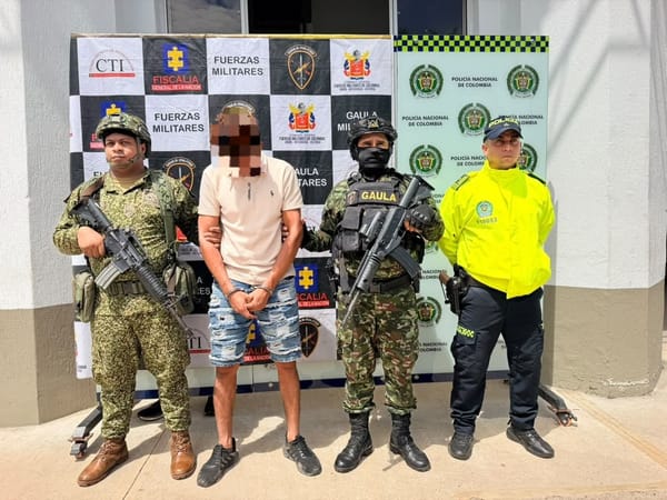 Presunto cabecilla del Clan del Golfo no volverá a delinquir en el norte de Colombia