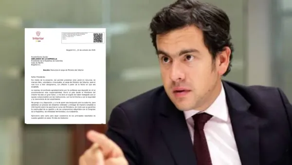 Pese a que lo echaron Rodrigo Lara envió su carta de renuncia