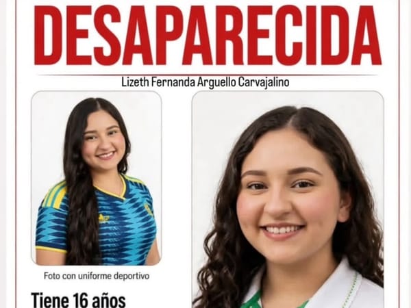 Desesperada búsqueda de estudiante de 16 años desaparecida tras salir de su colegio en Bucaramanga