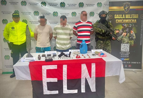 Cayó alias ‘El Compita’, señalado de operar drones explosivos del ELN en el sur del Cesar