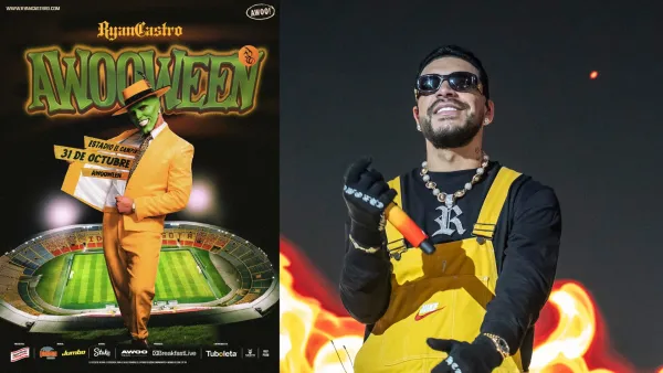 Ryan Castro prepara su ‘Awooween’ en El Campín