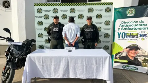 Cayó alias ‘Visajes’, señalado de amenazar a comerciantes y contratistas de Ecopetrol