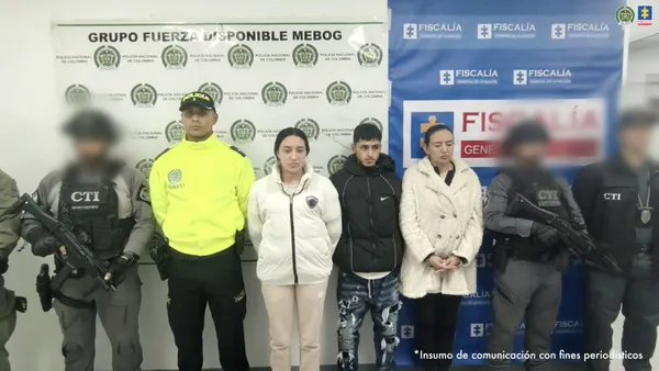 Red de extorsionistas operaba desde las cárceles y habrían timado unos 4.900 millones de pesos