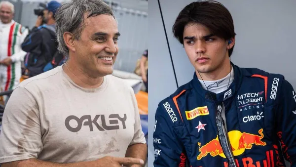 Juan Pablo Montoya calificó de horrible la temporada de su hijo en Fórmula 2