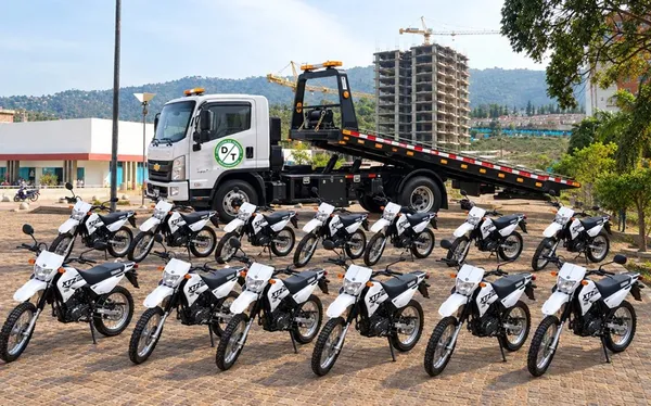 Motos y grúa que llegaron para Tránsito aún no salen a trabajar