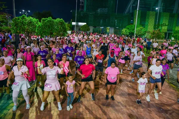 Barrancabermeja corrió en respaldo a la prevención del cáncer de mama