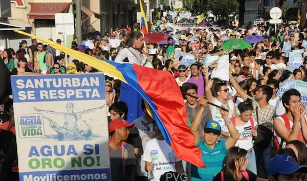 No hubo alteración del orden público en la marcha del 14 de octubre en Bucaramanga