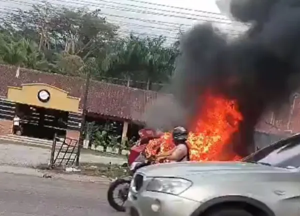 Un choque de automóvil derivó en sicariato en la autopista a Piedecuesta