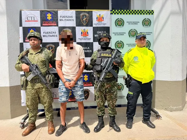 Cayó alias Cachaco, señalado de ordenar homicidios de policías en el sur de Bolívar