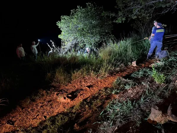 Gritos de auxilio alertaron sobre un hombre al borde de un abismo en Barichara, Santander