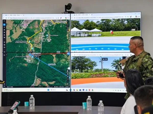 Ocho drones y 18 motocicletas: Santander refuerza la vigilancia ante amenazas en el Magdalena Medio