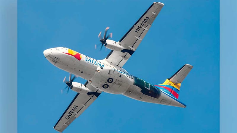 Satena inaugura cuatro nuevas rutas, una de ellas para Santander imagen de la publicación