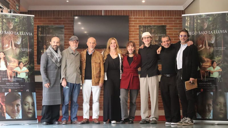 Se estrena la nueva película colombiana Fuego bajo la lluvia imagen de la publicación