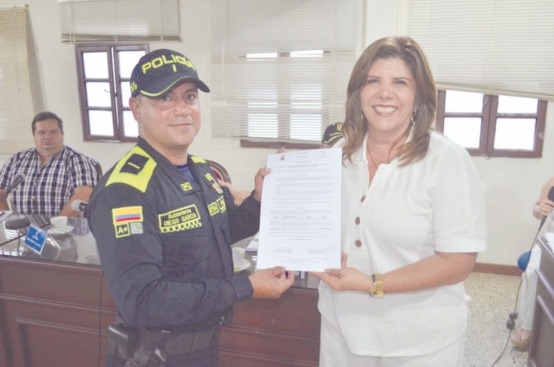 Homenaje del Concejo Municipal de Zapatoca en los 134 años de la Policía Nacional imagen de la publicación