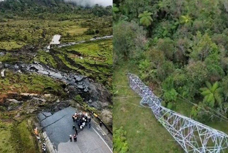 ESSA emitió advertencia urgente por daños a la infraestructura eléctrica en la vereda Zarandas, Vélez imagen de la publicación