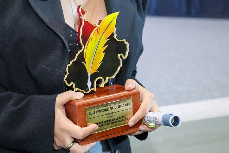 Gobernación abrió convocatoria para el concurso de periodismo Luis Enrique Figueroa Rey 2025 en Santander imagen de la publicación