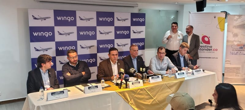 Wingo consolida a Bucaramanga como nuevo epicentro aéreo de rutas nacionales e internacionales imagen de la publicación