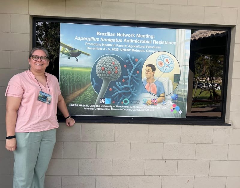 Profesora UIS expuso en Brasil sobre resistencia fúngica y riesgos para la salud pública imagen de la publicación