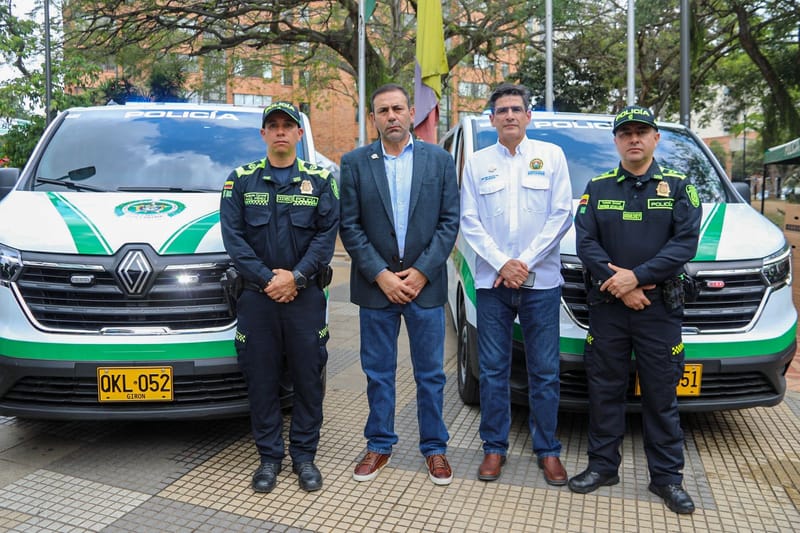 Refuerzo a la seguridad de Santander y el Área Metropolitana tendrá 12 CAI móviles imagen de la publicación