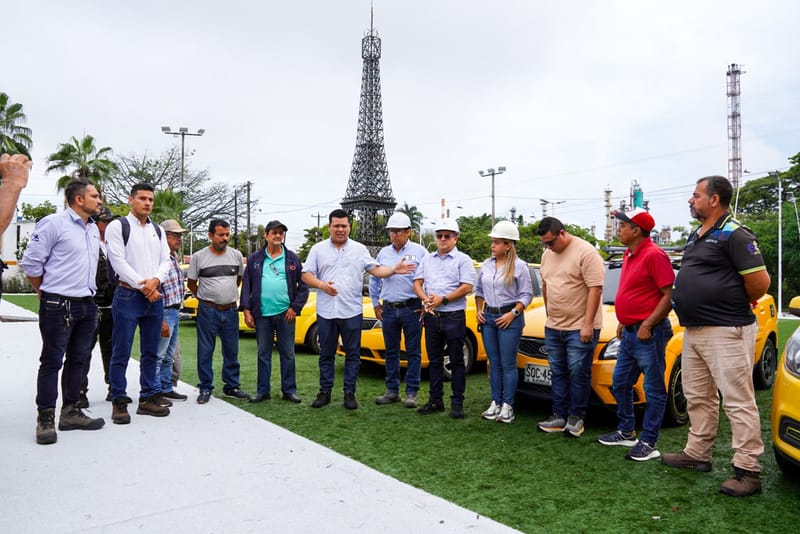 Taxistas estrenan botón de pánico en Barrancabermeja imagen de la publicación