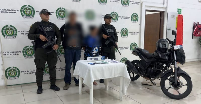 Cae red extorsiva que intimidaba comerciantes en Bucaramanga imagen de la publicación