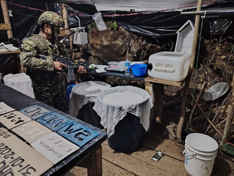 Ejército destruyó narco laboratorio en El Zulia imagen de la publicación