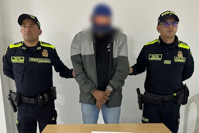 Capturado presunto homicida vinculado a banda criminal en Floridablanca imagen de la publicación