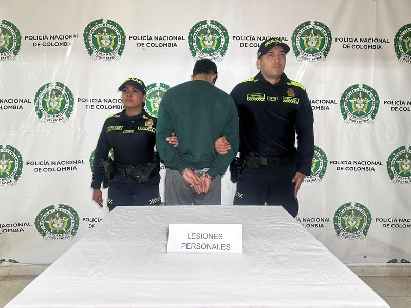 Capturado hombre por lesiones personales en el barrio Mutis imagen de la publicación