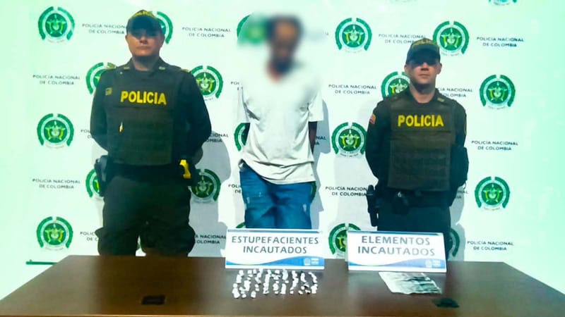 Capturan a un hombre con 71 dosis en San Gil imagen de la publicación