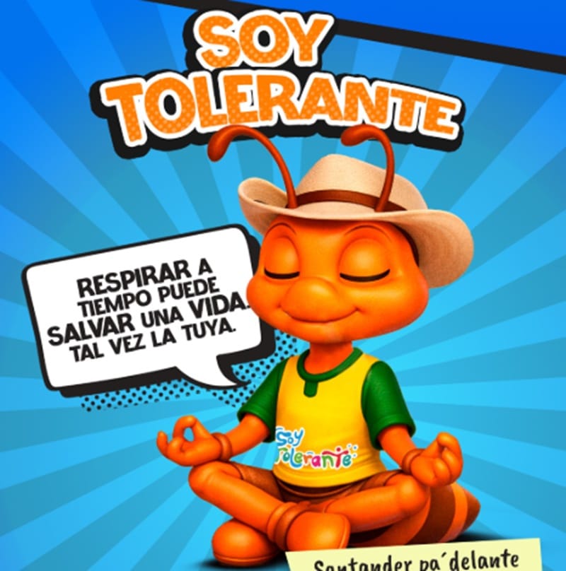 "Soy Tolerante" para frenar  la violencia impulsiva en Santander imagen de la publicación