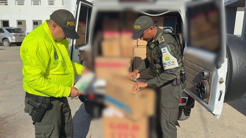 Decomisado cargamento de cigarrillos de contrabando en la Guajira que ba ser repartido por el país imagen de la publicación