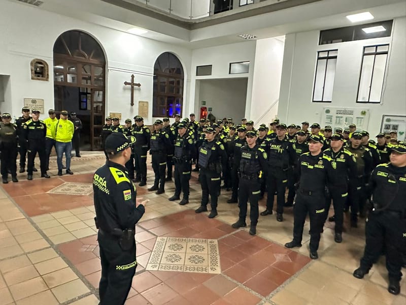 Dispositivo multifuerza para vigilar a Bucaramanga durante las elecciones del 8 de marzo imagen de la publicación